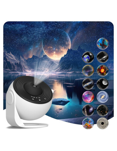 Proyector de Luz Nocturna YUTEAF Galaxy 13 en 1 - 10.8cm
