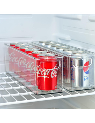 Contenedor Organizador de Almacenamiento Youngever 2 Pack 40.6x10.2x12.7cm