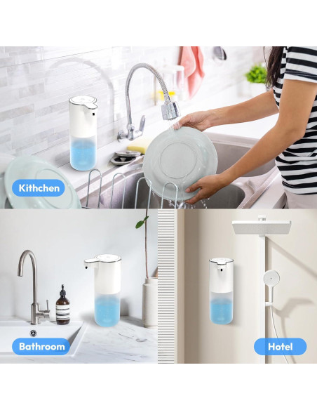 Dispensador de Jabón Espumoso Automático MTYGK 400ml Sin Contacto Dispensador de Jabón Espumoso Automático MTYGK 400ml Sin Contacto