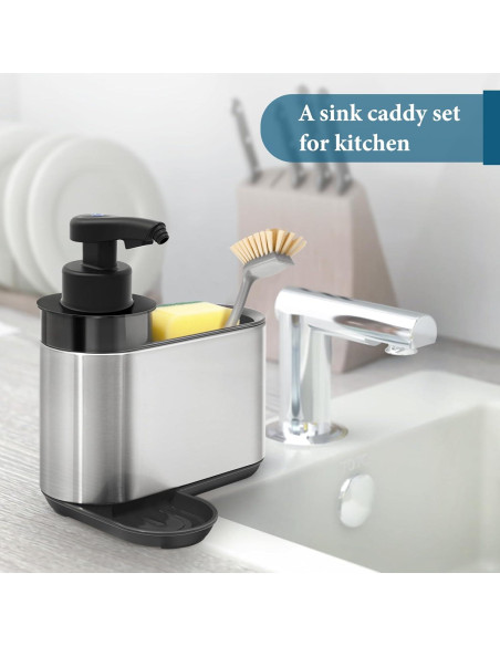 Dispensador de Jabón Espumoso Automático LAOPAO 250ml Acero Inoxidable Dispensador de Jabón Espumoso Automático LAOPAO 250ml Acero Inoxidable