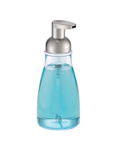 Dispensador de Jabón Espumoso InterDesign 414 ml Claro/Níquel