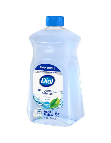 Jabón de Manos Espumoso Antibacteriano Dial 1.47 kg Agua de Primavera