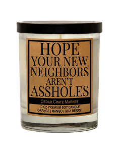 Vela Aromática de Soja Cedar Crate Market - Naranja de Pachulí 400ml