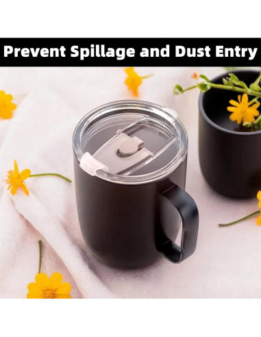 Tapa de Taza de Café NASIUSE 14 oz A Prueba de Derrames