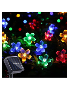 Luces de Cadena Solares ITICdecor 50 LED Multicolor 7m