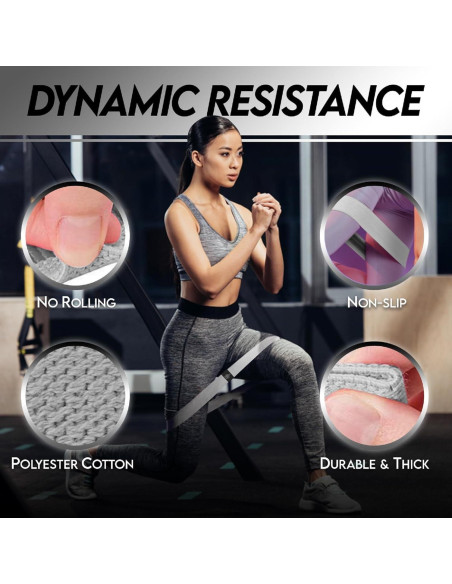 Bandas de Resistencia Bear Grips - Ejercicio Glúteos y Piernas Bandas de Resistencia Bear Grips - Ejercicio Glúteos y Piernas