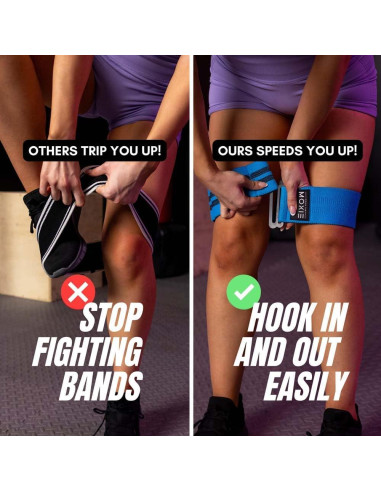 Juego de Bandas de Resistencia Ajustables Bring The Moxie 3 Pack