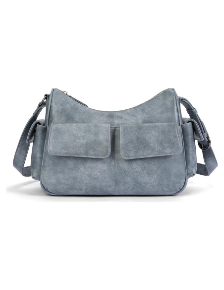 Bolso de Hombro APHISON para Mujeres de Cuero Vegano 28.4x9.4x19.8cm Bolso de Hombro APHISON para Mujeres de Cuero Vegano 28.4x9.4x19.8cm