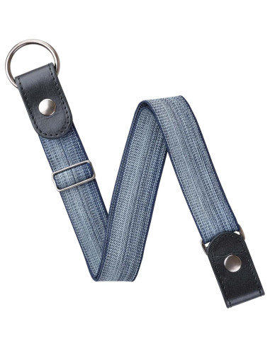 Cinturón Elástico Sin Hebilla para Mujeres XS a XXL - Jeans Marino