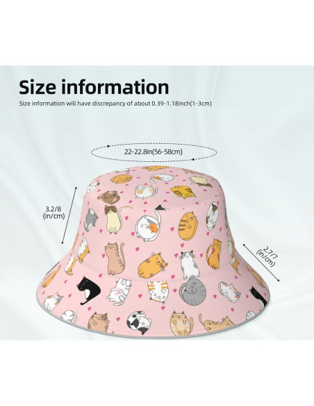 Sombrero de Cubo Reversible Unisex JGSSG - Verano Plegable Sombrero de Cubo Reversible Unisex JGSSG - Verano Plegable