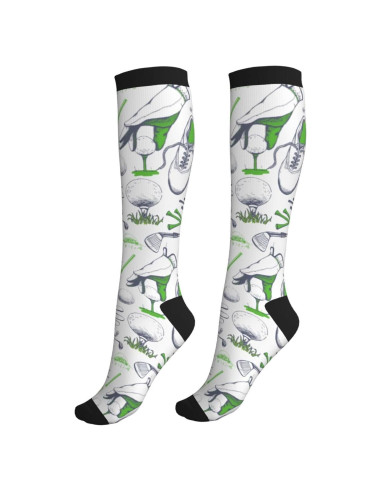 Calcetines de Compresión Unisex Aipoase Hasta la Rodilla 50cm