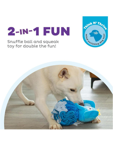 Bola de Snuffle de Peluche para Perros Outward Hound Elefante