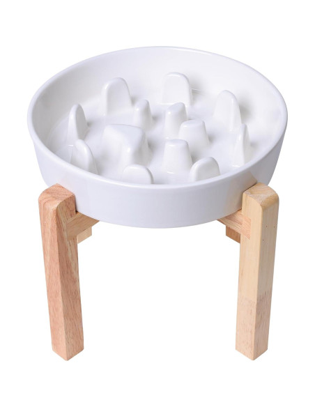 Cuenco de Cerámica para Perros GDCZ M-1.3 Tazas Blanco Cuenco de Cerámica para Perros GDCZ M-1.3 Tazas Blanco