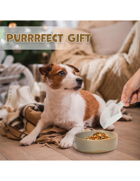 Juego de Cuencos de Cerámica Antideslizantes YOBRO para Perros Pequeños Juego de Cuencos de Cerámica Antideslizantes YOBRO para Perros Pequeños