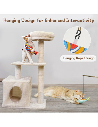 Juguete para Gatos Toptakeit con Hierba Gatera Orgánica 20cm