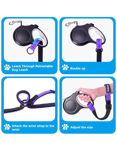 Correa de Seguridad para Perros PetBonus - Reflectante y Ajustable
