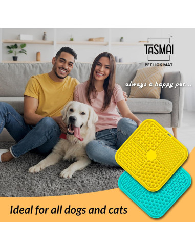Alfombrilla de Lamer Tasmai para Perros y Gatos - Paquete de 2