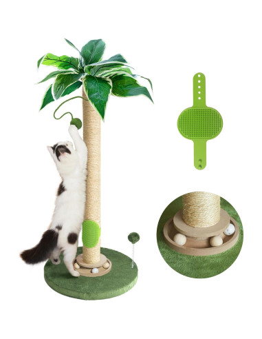 Poste Rascador para Gatos Fantasreen 83 cm con Juguetes