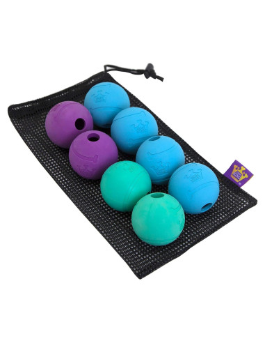 Pelotas para Perros Chew King - Caucho Natural 6.35 cm