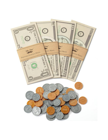 Dinero de Juguete Mr. Pen 150 Piezas para Niños 3+