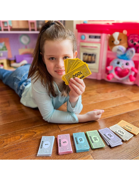Dinero de Juego Apostrophe Games - 520 Piezas Falsas Dinero de Juego Apostrophe Games - 520 Piezas Falsas