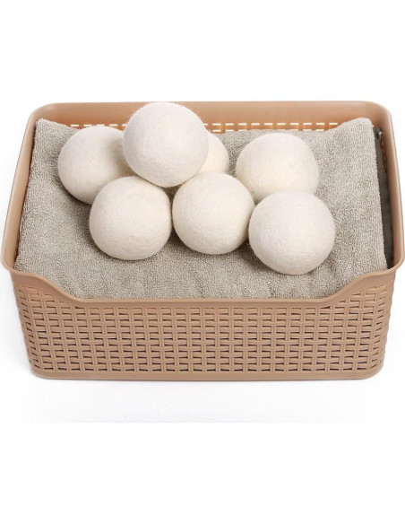 Bolas de Secado de Lana Kintor XL 6 Pack 100% Orgánica Bolas de Secado de Lana Kintor XL 6 Pack 100% Orgánica