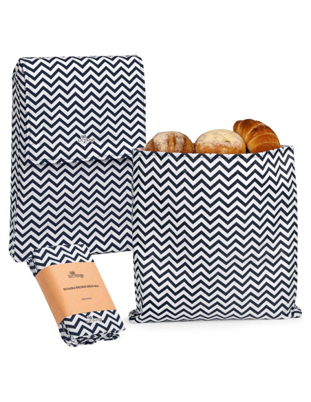 Juego de Bolsas de Pan de Cera de Abeja Li'l Things - 33x33cm y 38x23cm Juego de Bolsas de Pan de Cera de Abeja Li'l Things - 33x33cm y 38x23cm