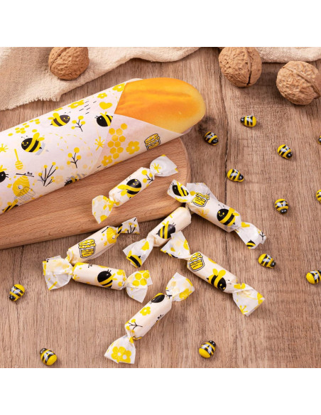 100 Hojas Papel Encerado KVCSYAW Abeja 21.8x24.9cm 100 Hojas Papel Encerado KVCSYAW Abeja 21.8x24.9cm