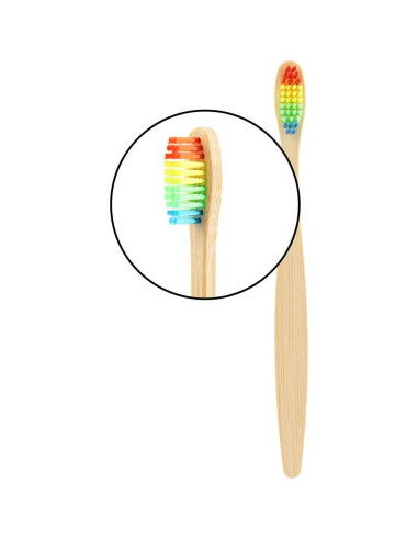 Lote de 5 cepillos de dientes de bambú Blite biodegradables