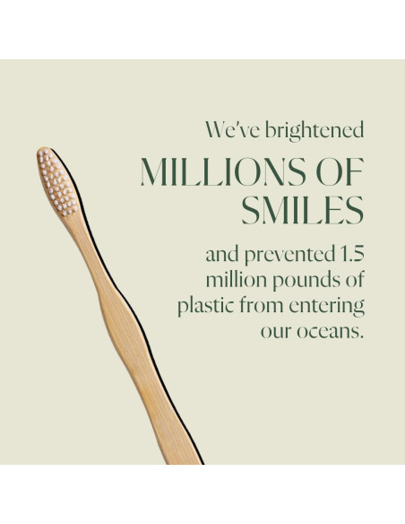 Cepillo de dientes biodegradable Plus Ultra para niños - Cerdas suaves Cepillo de dientes biodegradable Plus Ultra para niños - Cerdas suaves