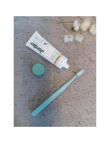 Cepillo de Dientes Manual Jordan Green Clean - Sostenible, 4 Unidades Cepillo de Dientes Manual Jordan Green Clean - Sostenible, 4 Unidades
