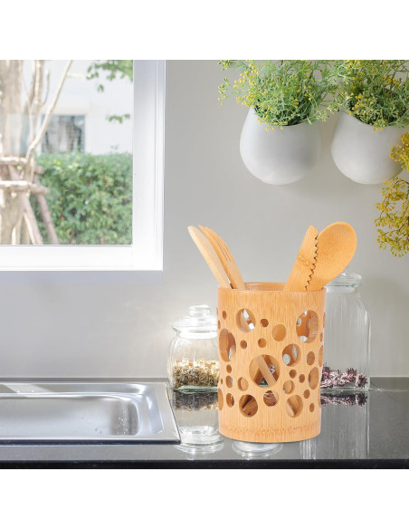 Soporte de Cepillo de Dientes de Bambú NESTRE - Ecológico y Duradero Soporte de Cepillo de Dientes de Bambú NESTRE - Ecológico y Duradero