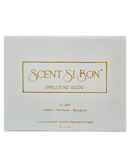 Hojas de detergente biodegradable Scent Si Bon 60 cargas Hojas de detergente biodegradable Scent Si Bon 60 cargas
