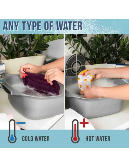 Hojas de detergente ecológicas Glosclean - 50 cargas Hojas de detergente ecológicas Glosclean - 50 cargas