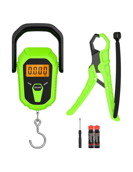 Báscula Digital ORIA para Pescado 50kg con Cinta Métrica Báscula Digital ORIA para Pescado 50kg con Cinta Métrica