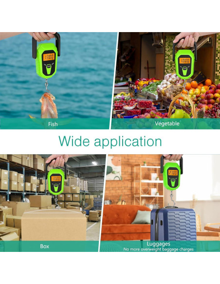 Báscula Digital ORIA para Pescado 50kg con Cinta Métrica Báscula Digital ORIA para Pescado 50kg con Cinta Métrica