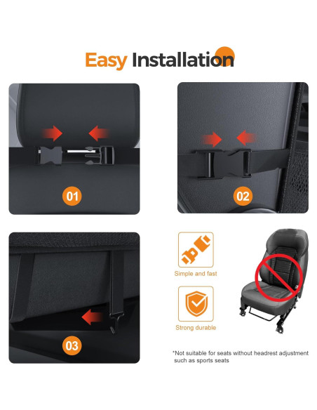 Organizador de Asiento Trasero Prcivr - Protector Multifuncional Organizador de Asiento Trasero Prcivr - Protector Multifuncional