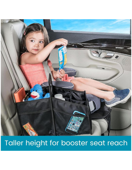 Caddy Organizador de Asiento Carro High Road Negro 34x25cm Caddy Organizador de Asiento Carro High Road Negro 34x25cm