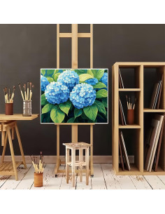 Kit de Pintura por Números Natuyalo Acrílico 40.64x50.8cm Flores 2