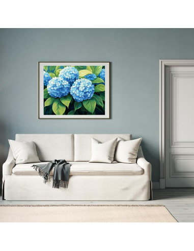 Kit de Pintura por Números Natuyalo Acrílico 40.64x50.8cm Flores