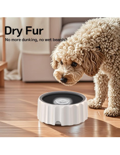 Cuenco de Agua Antideslizante Famigreta 2L para Perros y Gatos 2