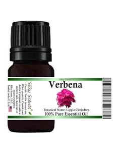 Aceite Esencial de Verbena de Limón 100% Puro 30 ml Silky Scents