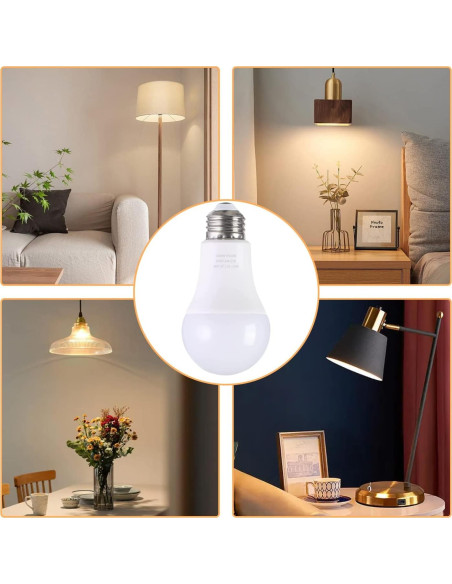 Bombilla LED A19 9W MXhme con Control Remoto 800LM E26 Bombilla LED A19 9W MXhme con Control Remoto 800LM E26