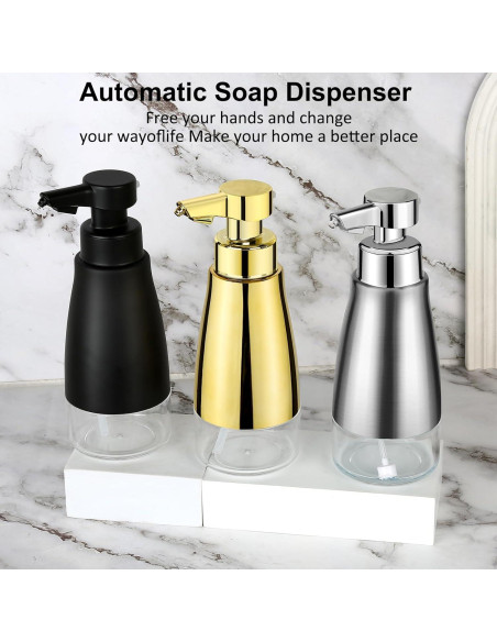 Dispensador Automático de Jabón Espumoso Blancel 450ml Acero Inoxidable Dispensador Automático de Jabón Espumoso Blancel 450ml Acero Inoxidable