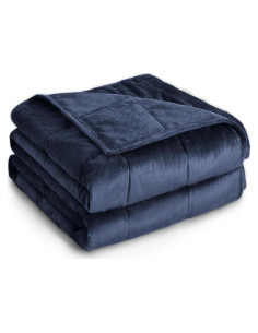 Manta con peso Topblan 5.4kg 121.9x182.9cm Azul Sherpa