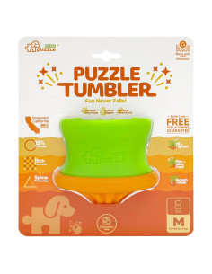 Juguete Interactivo para Perros Medianos Puzzle Feeder Verde