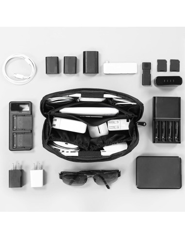 Bolsa Organizador Electrónica Right Away Impermeable Negro