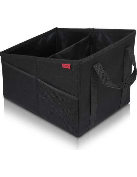 Organizador de Asiento de Coche YOOFAN Plegable con 4 Portavasos Organizador de Asiento de Coche YOOFAN Plegable con 4 Portavasos