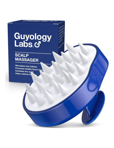 Masajeador de Cuero Cabelludo Guyology Labs - Estimula Crecimiento Masajeador de Cuero Cabelludo Guyology Labs - Estimula Crecimiento