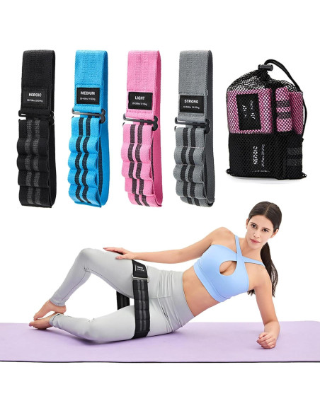 Bandas de Resistencia UYHSEI Ajustables para Ejercicio - 5 Niveles Bandas de Resistencia UYHSEI Ajustables para Ejercicio - 5 Niveles
